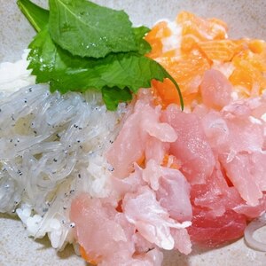 簡単✱海鮮丼✱